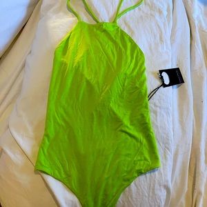 Summer Lime Green Bodysuit - NWT